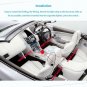 4PC 48 RGB LED Wireless APP Music Voice Control Colorful Car Interior Light Neon