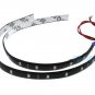 2pcs LED BLUE 12" INTERIOR STRIP FOOTWELL LIGHTS UNDER DASH BULB SMD EXTERIOR W