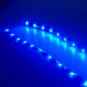 2pcs LED BLUE 12" INTERIOR STRIP FOOTWELL LIGHTS UNDER DASH BULB SMD EXTERIOR W