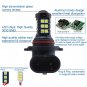 2Pcs 9005 9145 3030 30SMD LED Fog Light Conversion Kit Premium 6000K Xenon White