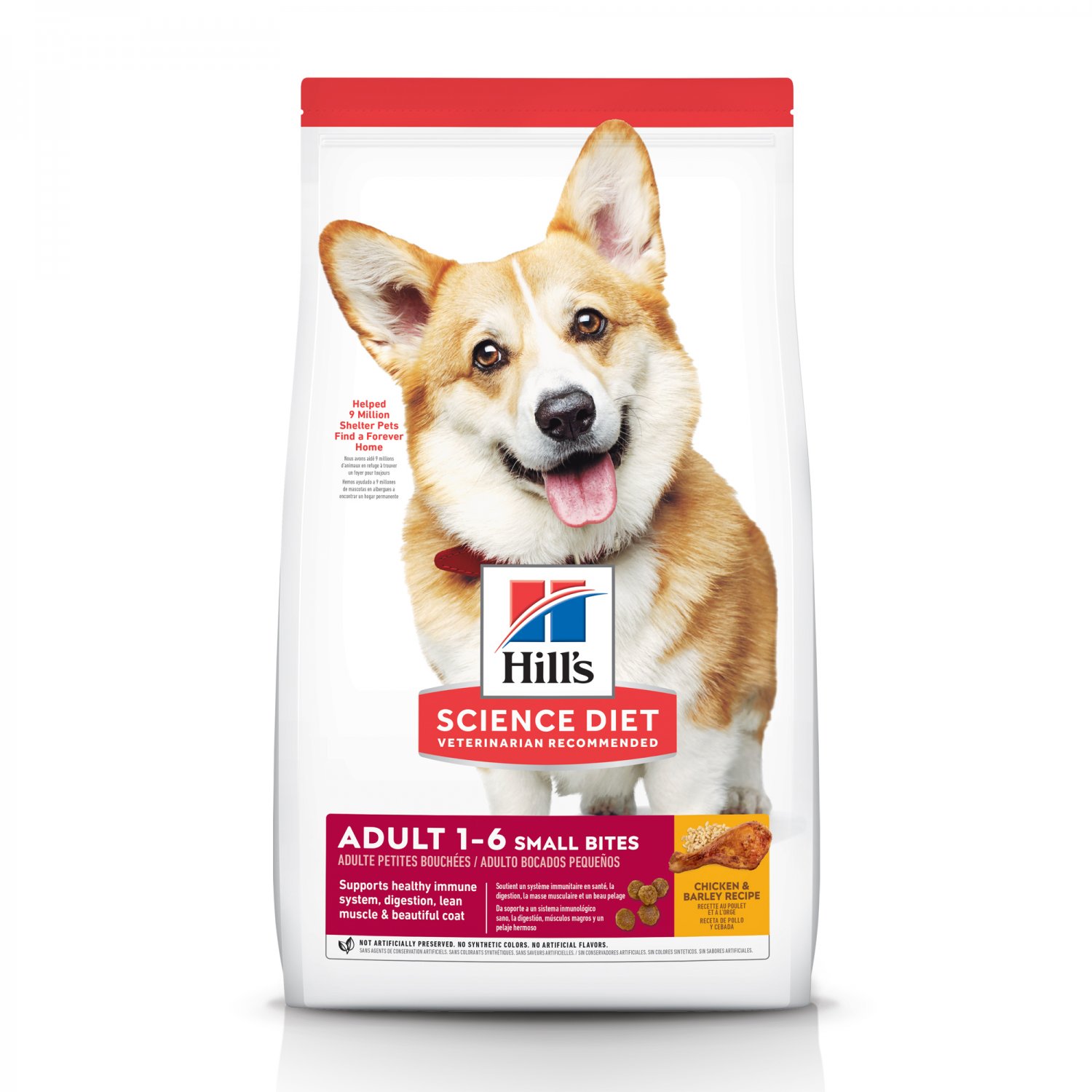 Hill's Science Diet Small Bites Adult Dog Food Chicken & Barley