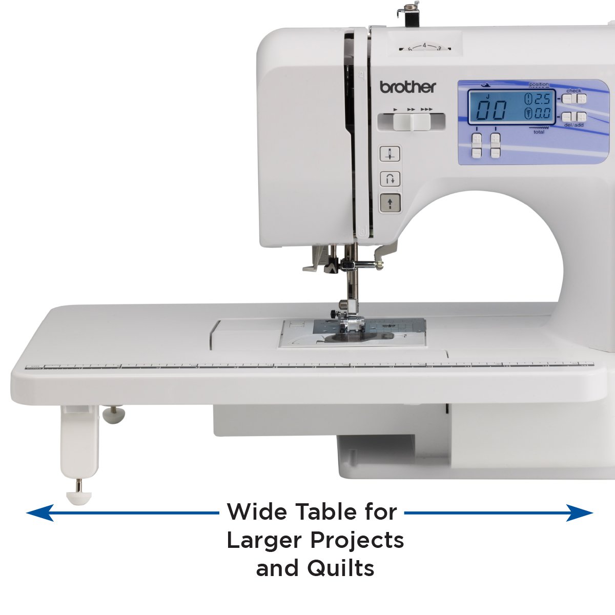Brother HC1850 Sewing and Quilting Machine, 130 Builtin Stitches, LCD