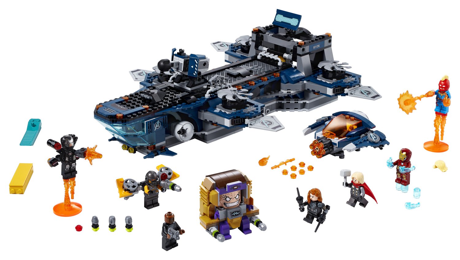 lego helicarrier piece count