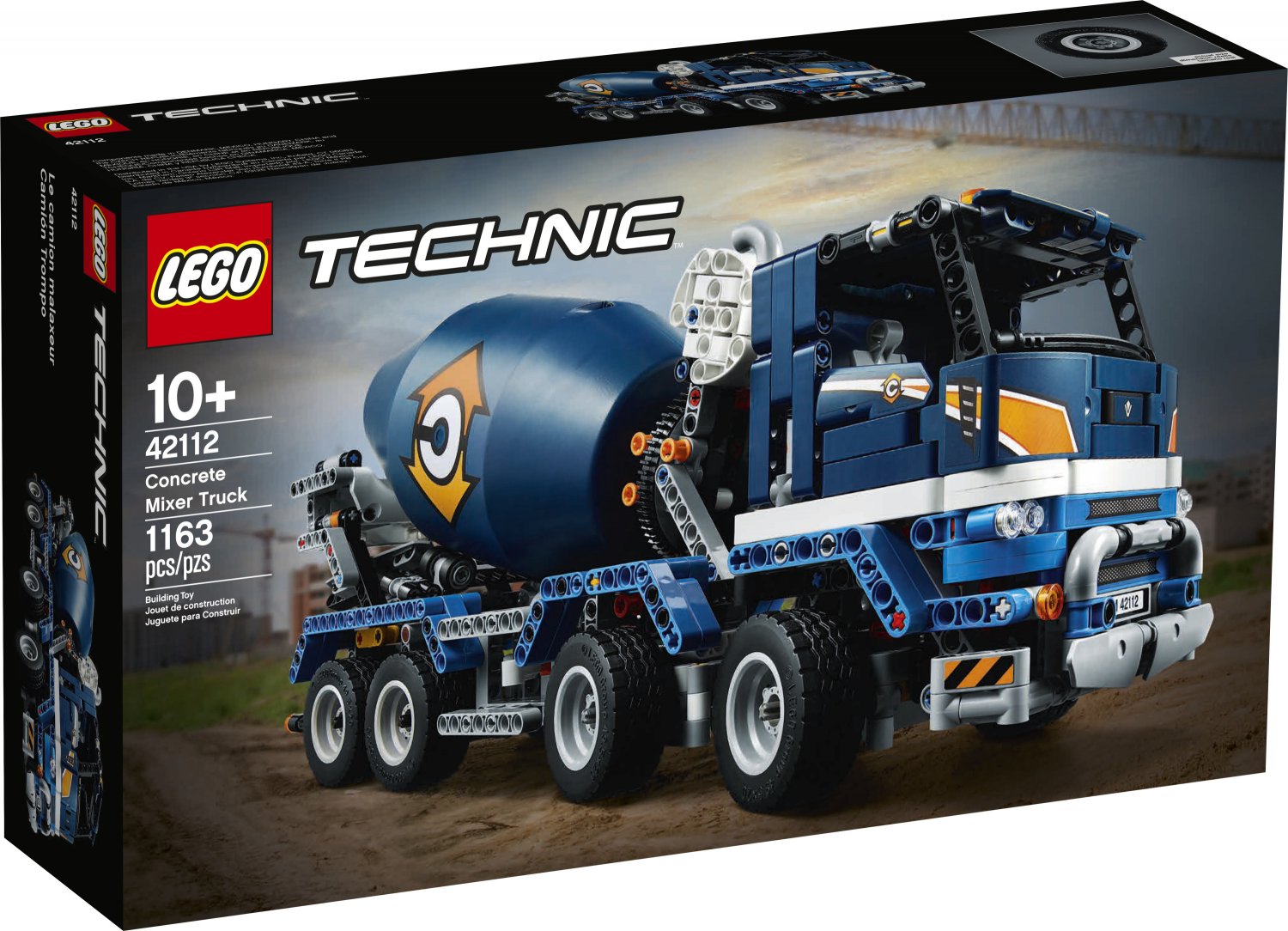 lego technics cement mixer