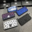 Adidas Wallet Long Clip Bag 3D Diamond Bag Goddess Zipper Bag Small Bag