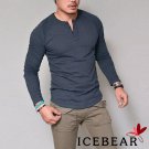 Fashion Mens Long Sleeve Shirts Casual Formal Slim Fit Shirt Tops