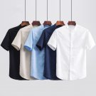 Mens Big Size Short Sleeve Summer Shirts