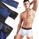 Men Sexy Boxer Short Ice Silk Cotton Ultra-thin Breathable Cool Underwear Briefs