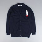 CDG PLAY Bronze Crew Neck Cardigan Sweater