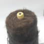 Black Synthetic Yarn Cone Thomas Hodgson 1 pound Machine Knitting Weaving