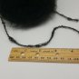 Black Synthetic Yarn Cone Thomas Hodgson 1 pound Machine Knitting Weaving
