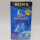 Sony Premium Grade 6 hours Recordable Videocassette Premium Grade VHS