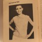 Summer Sweater knitting pattern insert 1966 GHN 755 Good housekeeping 1960s
