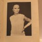 Summer Sweater knitting pattern insert 1966 GHN 755 Good housekeeping 1960s