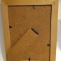 Pipal leaf framed art silhouette africa savannah sunset tree antelope 6.5"