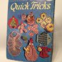 Quick Tricks Coats Clark's Book No 188 1968 knit crochet crafts Kitsche