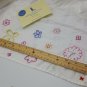 Pottery Barn Crib Embroidered Eyelet Bedskirt White Flowers Cotton Dust Ruffle