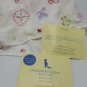 Pottery Barn Crib Embroidered Eyelet Bedskirt White Flowers Cotton Dust Ruffle