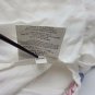 Pottery Barn Crib Embroidered Eyelet Bedskirt White Flowers Cotton Dust Ruffle