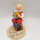 Annalee Dolls Logo Society 1991 Boy Child Reading Teacher Mother Goose Alphabet