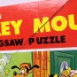 Jaymar Kiddies Mickey Mouse Jigsaw Puzzles Lot 2 USA Circus Birthday Complete