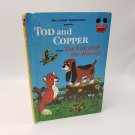 Tod Copper Fox Hound Wonderful World Reading Disney Book 1981 Grolier Dog Puppy
