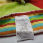 Monkey Lovey Security Blanket Plush Koala Baby Unisex Red Blue Yellow Green 18"