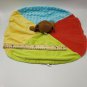 Monkey Lovey Security Blanket Plush Koala Baby Unisex Red Blue Yellow Green 18"