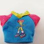 Rollerblade Barbie Doll 1998 Replacement Top Shirt Crop Blue pink Roller Blade