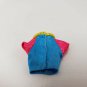 Rollerblade Barbie Doll 1998 Replacement Top Shirt Crop Blue pink Roller Blade