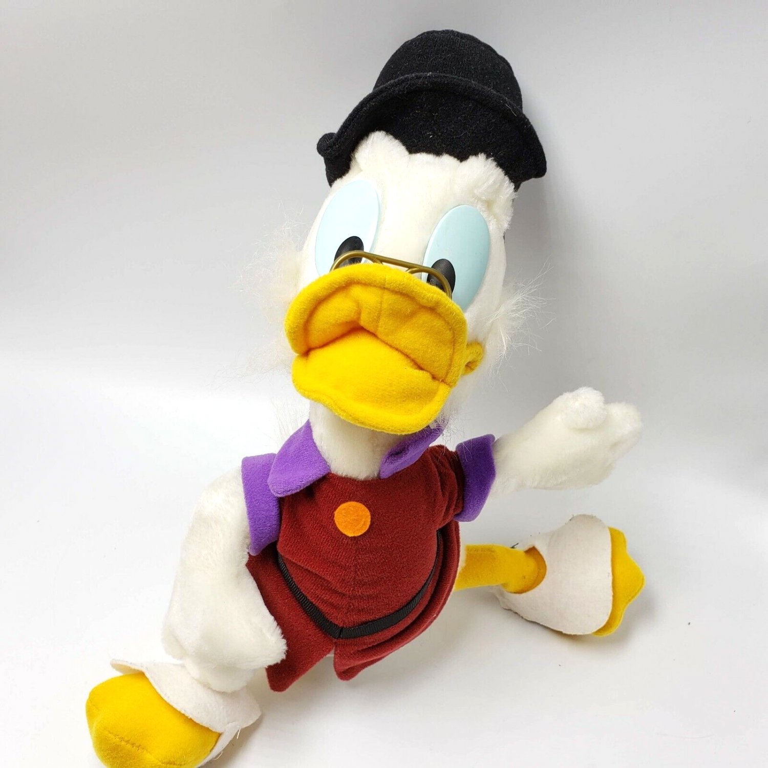 Scrooge McDuck Plush Stuffed Animal Disney Parks World Disneyland Uncle