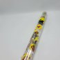 Vintage Halloween Cellophane Wrap Witch Highland plastic Basket Moon Bats USA