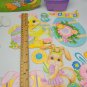 Vintage Easter cut out wall decor Beistle 2 sided lot 10 Bunny Rabbit Chick USA