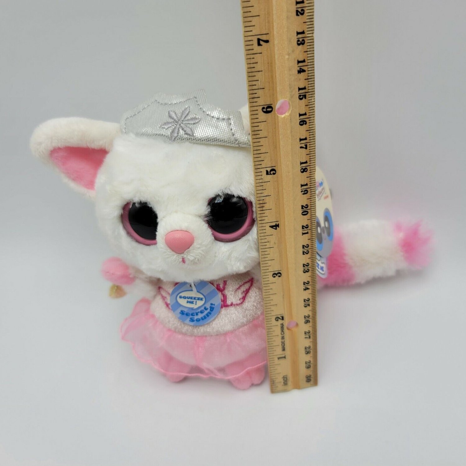 Yoohoo 5" Pammee Fennec Snow Angel Aurora Yoo Hoo Secret Sound Crown