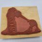 House Mouse Drops Rubber Stamp wood mounted 10 Jareckie 1997 Medicine Sick