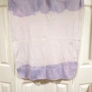 Vintage Baby Waffle Weave Receiving Blanket Gerber Lavender Purple Tie Dye