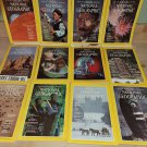 1980 Full Year 12 NATIONAL GEOGRAPHIC Magazine Map Inserts Orangutan
