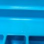Lisa Frank plastic desk drawer organizer Blue Office Make Up Jewelry Vanity