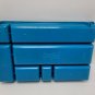 Lisa Frank plastic desk drawer organizer Blue Office Make Up Jewelry Vanity
