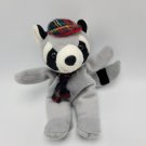 Beanie Raccoon Plush Tartan Plaid Commonwealth 8" Scottish Scotland Scarf Hat