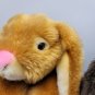 Dan Dee Plush Easter Bunny Rabbit Lot 2 Brown Floppy Lop Ear Collectors Choice