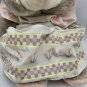Mother Mama Mouse Plush Stuffed Animal 2 babies Apron Pocket 1989 House of Lloyd