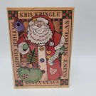 Hero Arts Kris Kringle Rubber Stamp S1128 5" Father Christmas Santa Claus