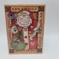Hero Arts Kris Kringle Rubber Stamp S1128 5" Father Christmas Santa Claus