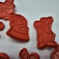 Ringling Barnum Circus Cookie Cutter Set Vintage Bake Decorate Lot 10 1979 Kids