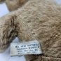 Mary Meyer Mohair Teddy Bear Vintage Orange Starburts Eyes Rubber Stuffed Plush