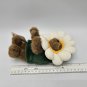 BOYDS Bear Daisy Best Dressed Series PETALS DAISYDEW 904077 Flower Peeker tags