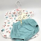 Cherry Ladybug Baby Outfit 3-6 mos Beans Barcelona Coconut Print Shirt Bloomer