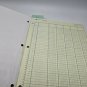 Premium Analysis Pad Set 2 5 column 45-605 National Avery Green 8.5x11