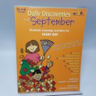 Daily Discoveries Thematic Teacher Resource Months You Choose September October